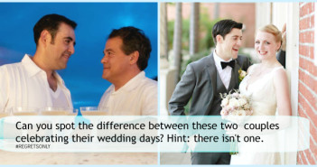 just what’s the difference between gay and straight marriage?